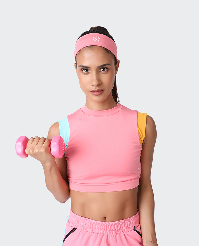 Vista Pink Crop Top